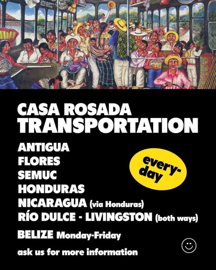 Hotel La Casa Rosada Lívingston 외부 사진